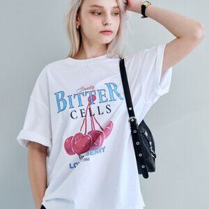 BITTERCELLS Cherry Berry Tea - 2025 - White - One Size - NWT